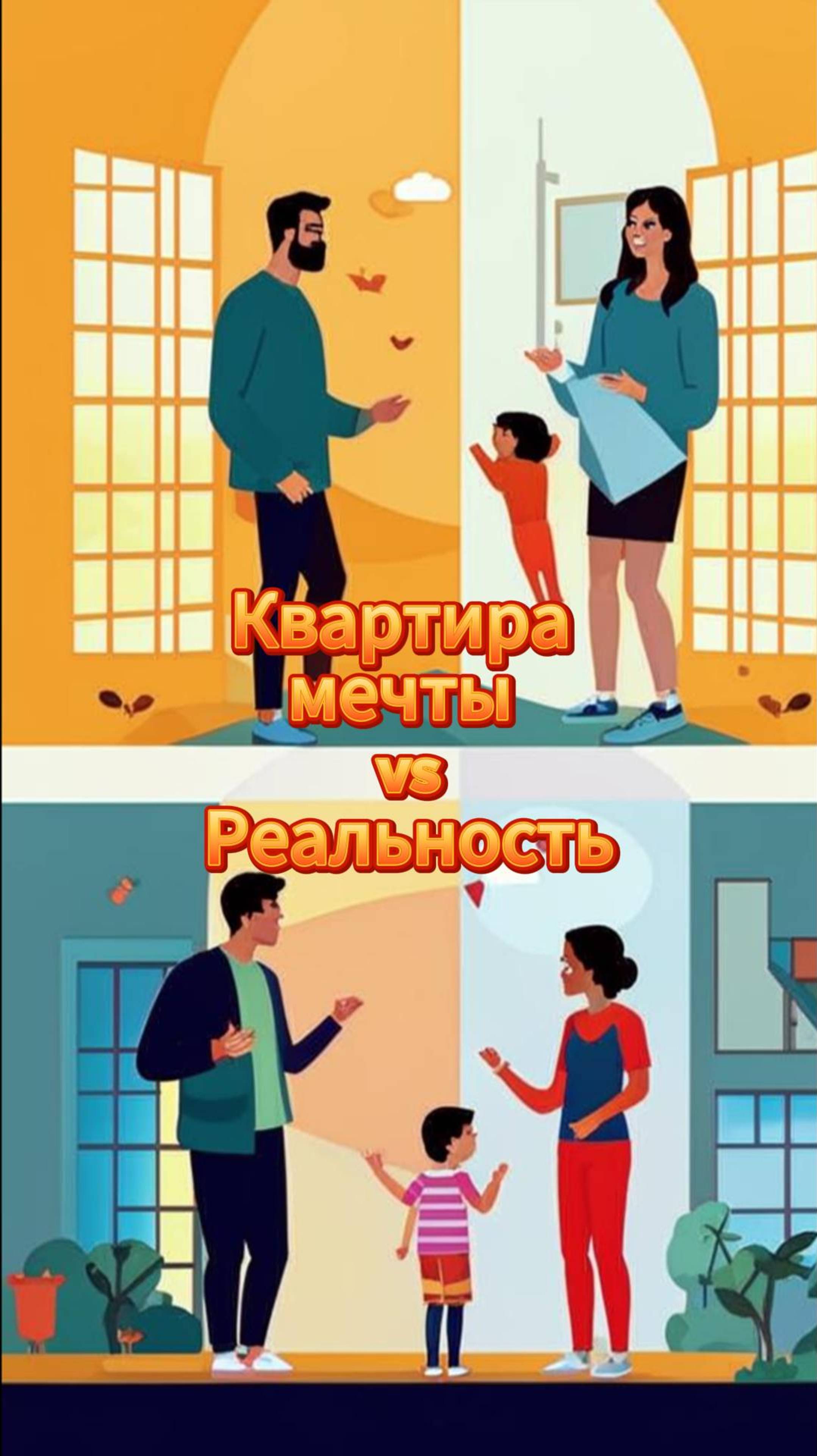 Квартира мечты vs Реальность