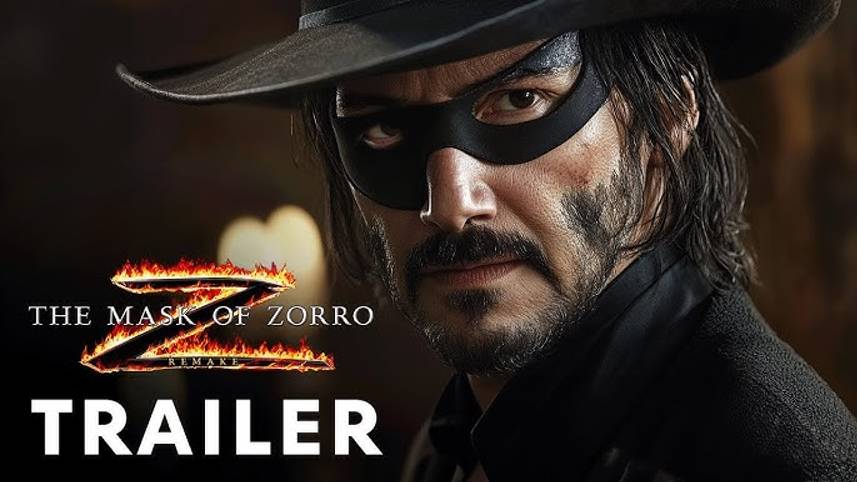 МАСКА ЗОРРО (2025) - трейлер с переводом на русский / The Mask of Zorro Trailer Киану Ривз смотреть онлайн