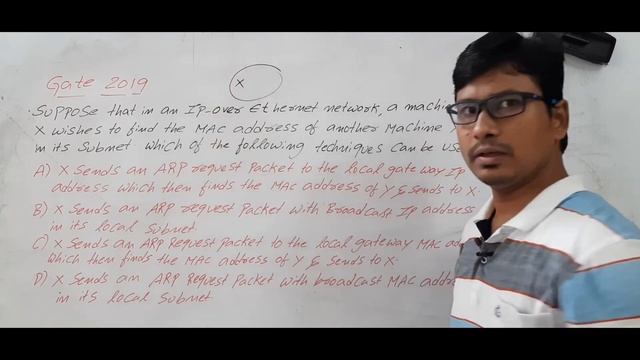 GATE 2019 QUESTION ON ADDRESS RESOLUTION PROTOCOL ( ARP)