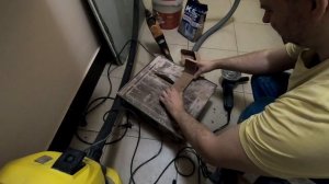 Обрамление входной двери декоративным камнем. Серия 29. #Обрамление камнем