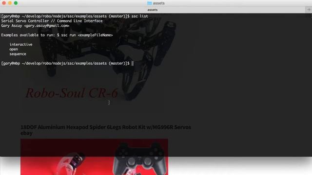Serial Servo Controller (SSC) - NodeJS смотреть онлайн