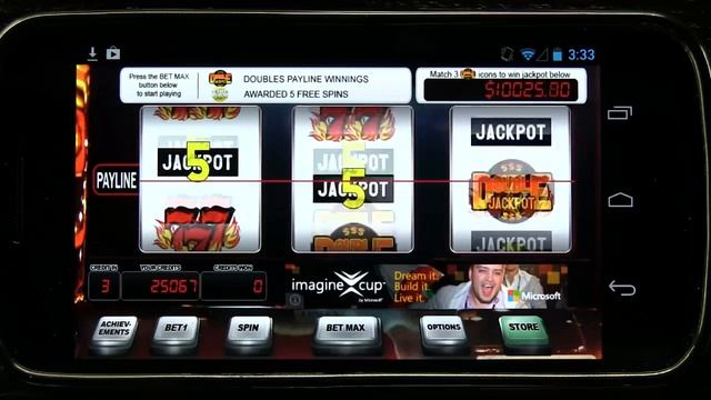 Flaming 7s Slot Machine Free - Android Game смотреть онлайн