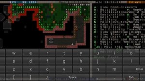 How to launch exagear Dwarf Fortress linux i386 on android arm64 via xserver xsdl read description