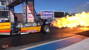 SPLIT SECOND JET CAR - 5000LBS OF THRUST JET DRAGSTER
