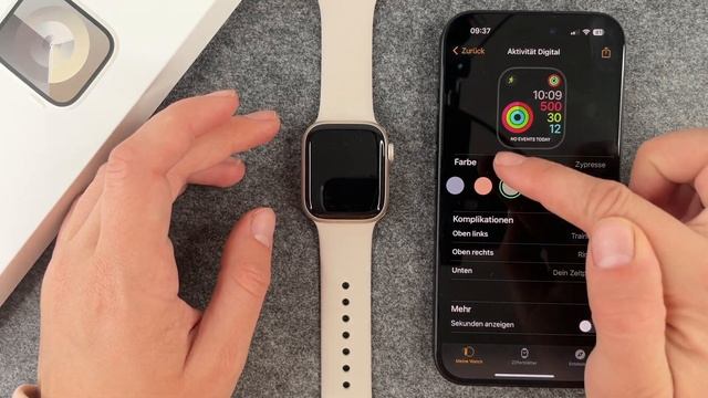 Apple Watch 9 - Zifferblatt einrichten •⌚ •  • Anleitung | Tutorial смотреть онлайн