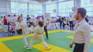 Краевые соревнования по всестилевому каратэ. Динская, сентябрь 2024 год.Каратэ шотокан. Сёбу-санбон