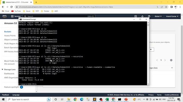 AWS S3 Tutorial(Part 2) - How to configure AWS account with CLI & how to get data into S3 using CLI смотреть онлайн