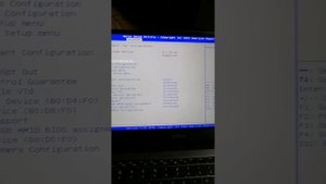 Cara Setting bios Infinix  INBook X1