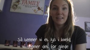 First Sunday in Advent - Poem in Norwegian by Inger Hagerup