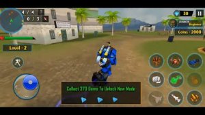 Flying Ghost Robot Car Part-1 | Amazing Transform Robot Android GamePlay | By Game Crazy