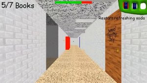 Baldi is stuck - Baldi's Basics V.1.4.3 Mod