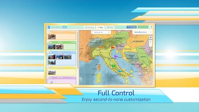 Create Your Animated Travel Map within Minutes with PictraMap смотреть онлайн
