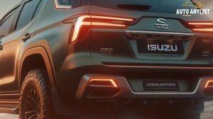 2025 Isuzu Mu-X First Look Revealed | Isuzu Mu-X is changing the game of SUVs