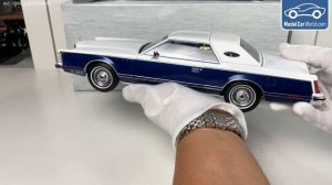 1:18 Lincoln Continental Mark V - Model Car Group (Unboxing)