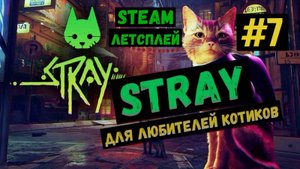 Убийственная часть / Steam ЛЕТСПЛЕЙ / GAMEPLAY / STRAY / Игра для любителей котиков / #7