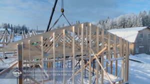 Стропильная система каркасного дома | деревянные фермы на МЗП