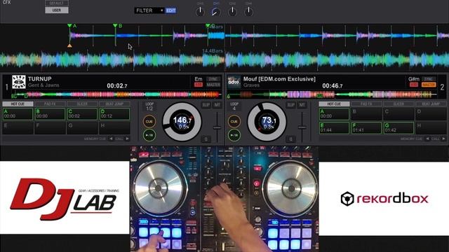 DDJ-SR + Rekordbox DJ by DJ LAB SIAM смотреть онлайн