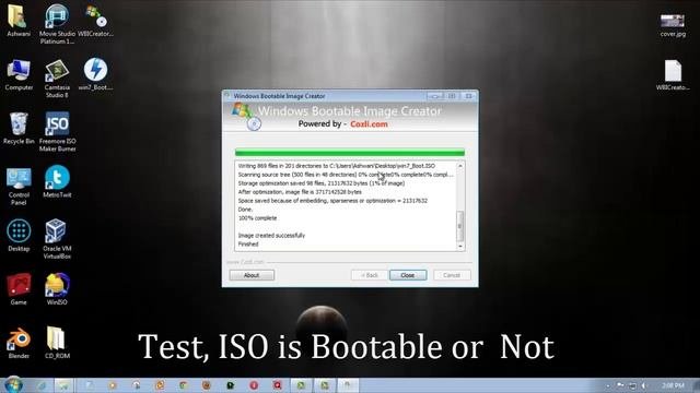 How To Make Windows Bootable ISO(Image) For 8,7,vista & XP Using WBICreator
