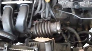How to replace radiator on dodge neon 02 part3