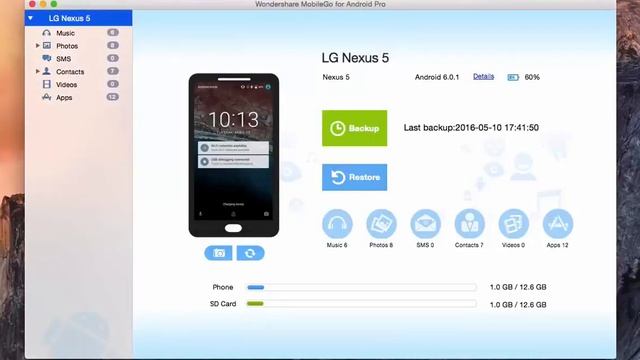 Android Transfer (Mac) - Mac Android Manager смотреть онлайн