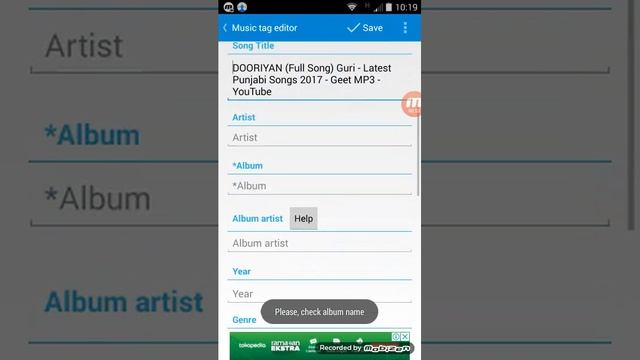 Add an Image to MP3 Files using star music tag editor abid technology