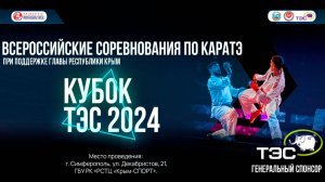 Всероссийские соревнования по каратэ «Кубок ТЭС» 2024 год