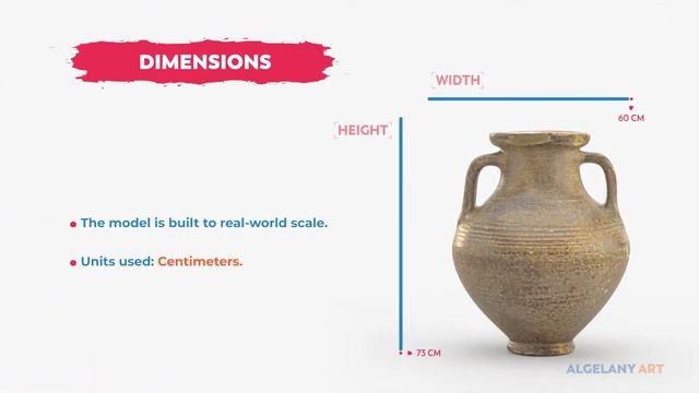 Ancient Saudi Pottery Jug | 3D Model | Promo смотреть онлайн