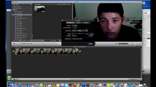 How To: Reverse A Video in iMovie '09 смотреть онлайн