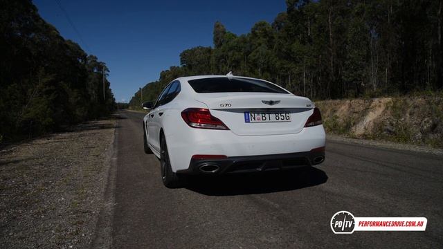 2019 Genesis G70 3.3 T Sport 0-100km/h & Engine Sound