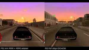 Driver: Parallel Lines - PS2 vs PS3 60gb Backward Compatibility - Graphics comparison