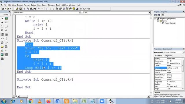 Do Loop While and Do Loop Until | Loops in Visual Basic 6.0 | Do Loop Kya Hai