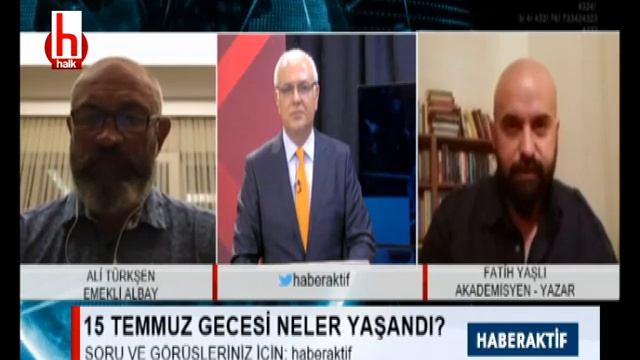 Fatih Yaşlı:15 Temmuz gecesi 2 siyasal İslamcı grubun iktidar kavgası vardır. | Haberaktif-15 Temmu смотреть онлайн