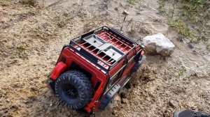 Trx4 Land Rover Defender #trx4 #defender #traxxas #mudterain