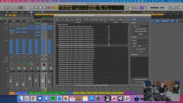 Open Close Plugins in logic Pro keyboard shortcuts смотреть онлайн