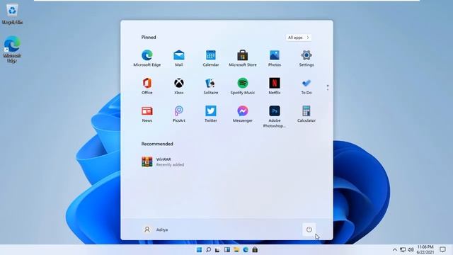 Customize Windows 11 Taskbar Step by Step | change windows 11 start menu | win 11 taskbar position смотреть онлайн