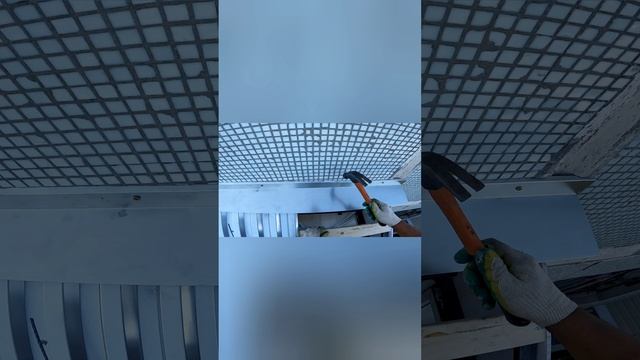 Крыша на балкон последнего этажа/Установка примыкания на крышу #shortvideo #москва #