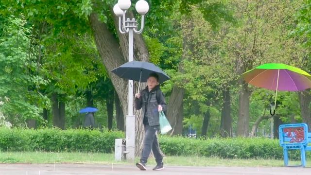 Теплый и солнечный день в Луганске. смотреть онлайн