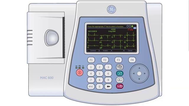 MAC-600 Portable ECG Training | Biomedical Equipment | Excellence biomedical engineering смотреть онлайн