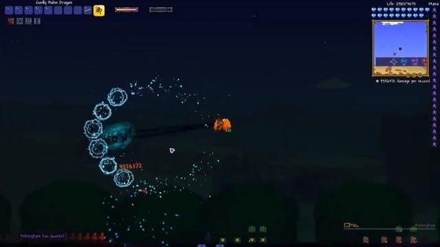 Terraria Supreme Buffed Pulse Dragon vs Calamity Mod Death Mode Boss Rush смотреть онлайн