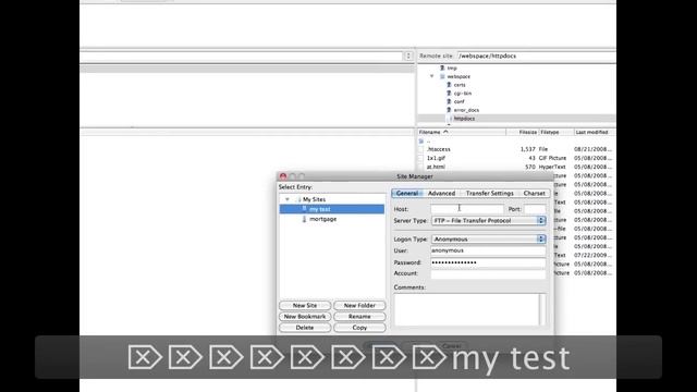 Using Filezilla on OSX To Upload Files смотреть онлайн