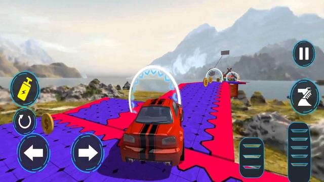 Impossible Car Stunts Racing | Android Gameplay #1 | Top Gaming Up смотреть онлайн