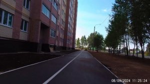Западная Велодорожка в Йошкар-Ола сентябрь 2024