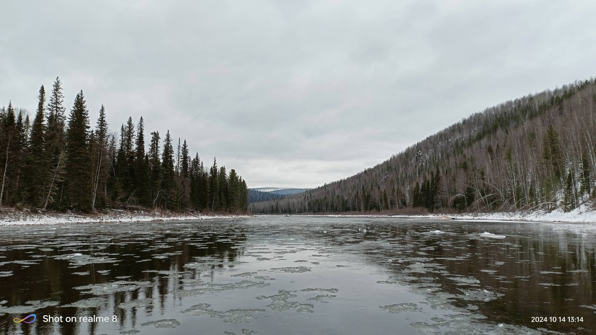 Жесткая рыбалка Северо-Енисейский район Красноярский край - октябрь 2024 г.