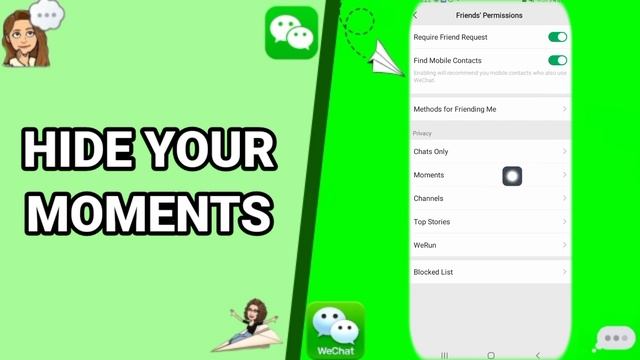 How To Hide Your Moments On WeChat App смотреть онлайн