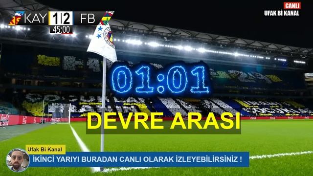 FENERBAHÇE KAYSERİSPOR MAÇI CANLI İZLE смотреть онлайн