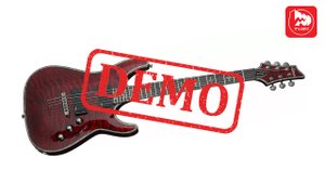 ЭЛЕКТРОГИТАРА SCHECTER HELLRAISER C-1 - демонстрация звучания
