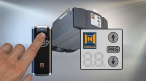 Программирование пульт Hormann в привод SupraMatic E 3
