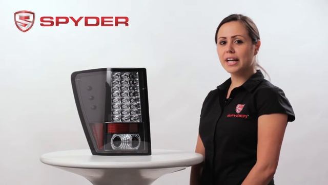 Spyder Auto Product Showcase: 2005-06 Jeep Grand Cherokee LED Style Tail Light смотреть онлайн