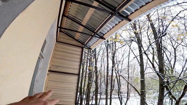 Установка крыши на балкон своими руками/Замена крыши над балконом/Ремонт крыши балкона в Москве
