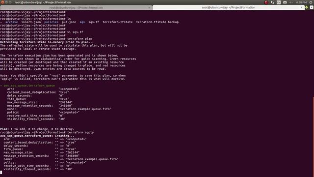 Terraform tutorial for beginners | terraform sqs FIFO Queue example